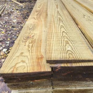 Green Treated Barn Cladding