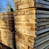 European Green Oak Sleepers - Image 2