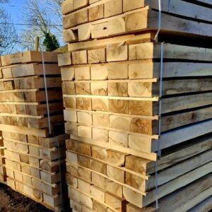 European Green Oak Sleepers
